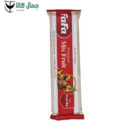 تصویر لواشک استیکی پنج میوه ( سیب انار آلو زردآلو زرشک) ۹۰ گرمی فافا 