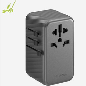 تصویر شارژر مسافرتی انرژیا مدل Energea TravelWorld Adapter GaN120 