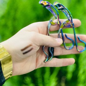 تصویر فرمژه ۷رنگ دسته کج 