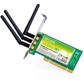 تصویر کارت شبکه بی سیم تی پی لینک مدل دابلیو ان 951 ان TL-WN951N Wireless N300 Advanced PCI Adapter