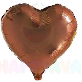 تصویر بادکنک فویلی قلب مسی 