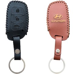 تصویر جاسوئیچی چرمی هیوندای توسان 