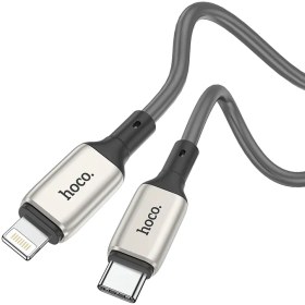 تصویر کابل شارژ 20 وات هوکو مدل X66 با سری تایپ سی تو لایتنینگ HOCO X66 Howdy PD charging data cable for Lightning