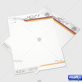 تصویر طرح سربرگ وکیل psd 