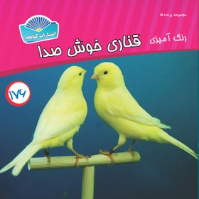 تصویر قناری خوش صدا _ رنگ آمیزی 