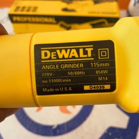 تصویر مینی فرز دیوالت مدل4035 professional (ANGLE GRINDER) Dewalt