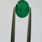 تصویر نگین زمرد زامبیا سایز 10*7 میلی‌متر 