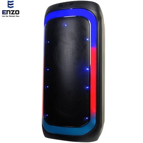 تصویر اسپیکر انزو باکس ENZO BOX 880 ENZO BOX 880 2*8inch Speaker Wireless Microphone