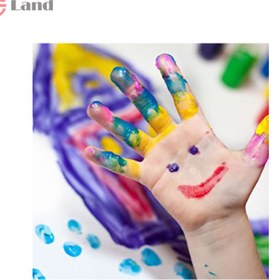 تصویر رنگ انگشتی آنتی باکتریال گیاهی 6 رنگ کنکو cenco 6-color herbal antibacterial finger paint