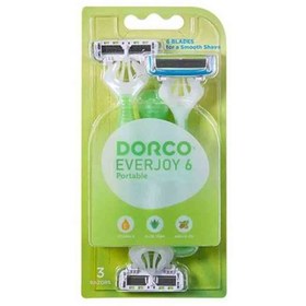 تصویر تیغ اصلاح زنانه دورکو Dorco Everjoy 6 با 6 تیغه اصلاح 