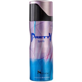 تصویر اسپری بدن زنانه و مردانه Pretty Sport حجم 200میل سدیوس Seduce Pretty Sport Fragrance Body Spray For Men And Women 200ml