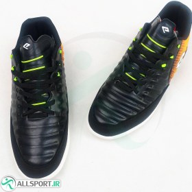 تصویر کفش فوتسال کیلو Qiloo Black Orange Green 