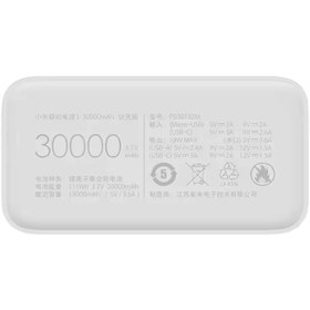 تصویر پاور بانک ۳۰۰۰۰ شیامی اورجینال xiaomi powerbank 30000