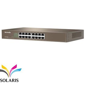 تصویر سوئیچ رکمونت/دسکتاپ Tenda TEF1016D 16-Port Fast Tenda TEF1016D 16-Port Fast Ethernet Desktop/Rackmount Switch