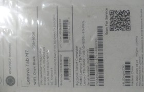 تصویر تبلت لنوو (استوک) M7 7305F | حافظه 16 رم 1 گیگابایت Lenovo Tab M7 7305F (Stock) 16/1 GB