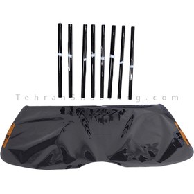 تصویر شیشه دودی قالبی آماده برای شیشه عقب 