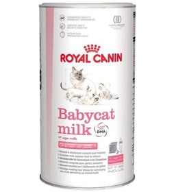 تصویر شیر بچه گربه سفید ۳۰۰ گرم برند royal canin Babycat Milk White 300grams