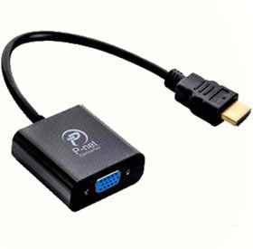 تصویر مبدل HDMI به VGA پی نت (با کابل صدا) 