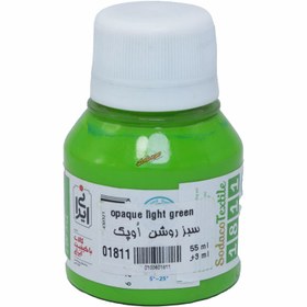 تصویر رنگ پارچه سوداکو کد 1811 حجم 55 میلی لیتر (opaque light green) 