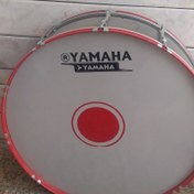 تصویر طبل محرم سایز 100 سانتیمتر بزرگ یاماها پس کرایه 