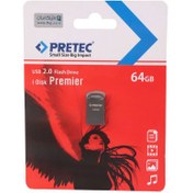 تصویر فلش 64 گیگ پرتک Pretec i-Disk Premier Pretec i-Disk Premier USB 2.0 64GB Flash Drive