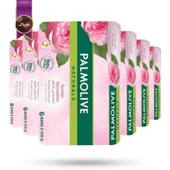 تصویر 6 بسته صابون پالمولیو Palmolive مدل احساس لطافت Tender Sensation پک 6تایی (اورجینال) 