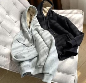 تصویر هودی ساده تو خز 