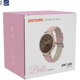 تصویر ساعت هوشمند زنانه پرودو مدل PD-BELLE Porodo Belle Smart Watch AMOLED Display PD-BELLE