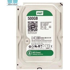 تصویر هارد اینترنال 3.5 اینچ وسترن دیجیتال Green 500GB ریفربیشد Western Digital Green 500GB 64MB Buffer Refurbished HDD