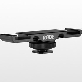 تصویر پایه کشویی میکروفن رد Rode DCS-1 Dual Cold Shoe Mount for Wireless Go Rode DCS-1 Dual Cold Shoe Mount for Wireless Go