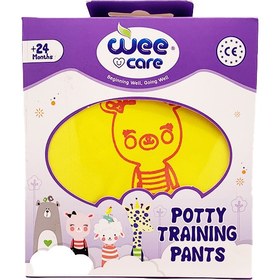 تصویر شورت آموزشی کودک دکمه دار وی کر مناسب برای کودکان بالای 2 سال کد A808 Wee care potty training pants 24 month