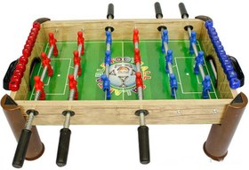 تصویر فوتبال دستی کوچک پایه دار سالار مدل 6 میل Salar small hand football with 6-mil stand