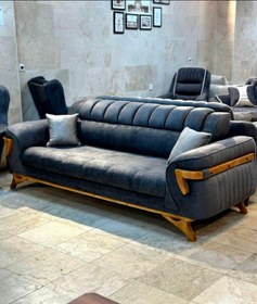 تصویر مبل راحتی چستر مدل کارلو تختشو ۱ Ali sofa