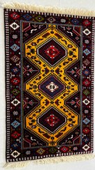 تصویر فرش دستباف ذرع و چارک پشمی یلمه شیراز Handmade shiraz wool rug