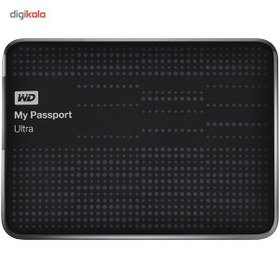 تصویر هارد اکسترنال وسترن دیجیتال مای پسپورت اولترا یک ترابایت HHD Western Digital My Passport ultra 1TB 