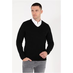 تصویر بافت مردانه آستین بلند راسته | پیر کاردین Pierre Cardin 1730396 