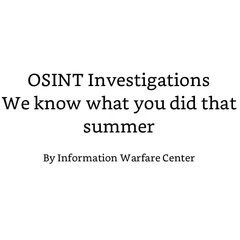 خرید و قیمت دانلود کتاب OSINT Investigations: We know what you did that