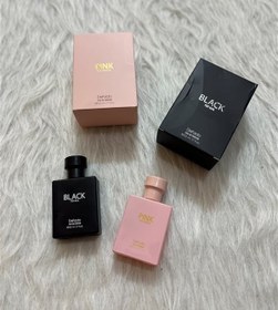 تصویر ست عطر زنانه و مردانه دفکتو Defacto pink v block 