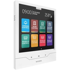 تصویر تاچ پنل Interra iX4 – 4″ KNX White 