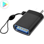 تصویر تبدیل OTG Type-C پک دار USB 3.0 