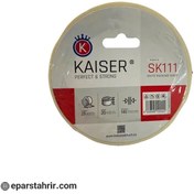 تصویر چسب کاغذی کایزر (SK111) 2سانت 25 یارد (بسته 6 عددی) 