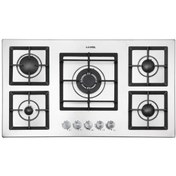 تصویر اجاق گاز استیل ۵ شعله ایلیا استیل مدل S514 Iliasteel Steel Hob Model S514