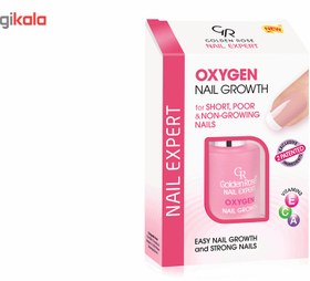 تصویر لاک گلدن رز مدل Expert Oxygen Nail Growth ا Golden Rose Nail Expert Oxygen Nail Growth Golden Rose Nail Expert Oxygen Nail Growth