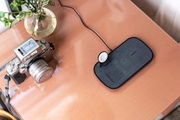 تصویر شارژر وایرلس موفی mophie Dual Wireless Charging pad 