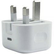 تصویر کله شارژ 3 پین PD آیفونی ۲۰ وات کد ۲۷۴ Apple 20W 3pin Power Adapter