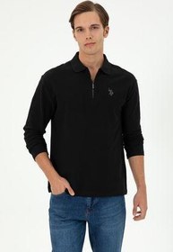 تصویر U.S. Polo Assn. سویشرت مشکی مردانه 50293413-vr046 U.S. Polo Assn. Erkek Siyah Sweatshirt 50293413-vr046