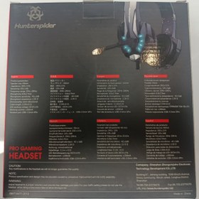 تصویر هدفون Hunter spider مدل V-10 Hunte spider V-10