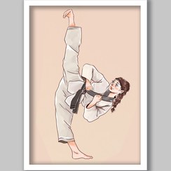 تصویر تابلو تکواندو 