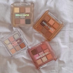 تصویر پالت سایه مینی ۹رنگ میس لارا - 01 