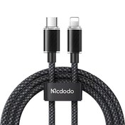 تصویر کابل تبدیل USB-C به لایتنینگ مک دودو مدل CA-366 طول 1.2 متر 